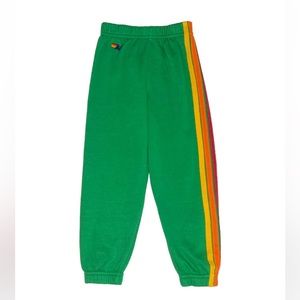 Green Aviator Nation sweatpants